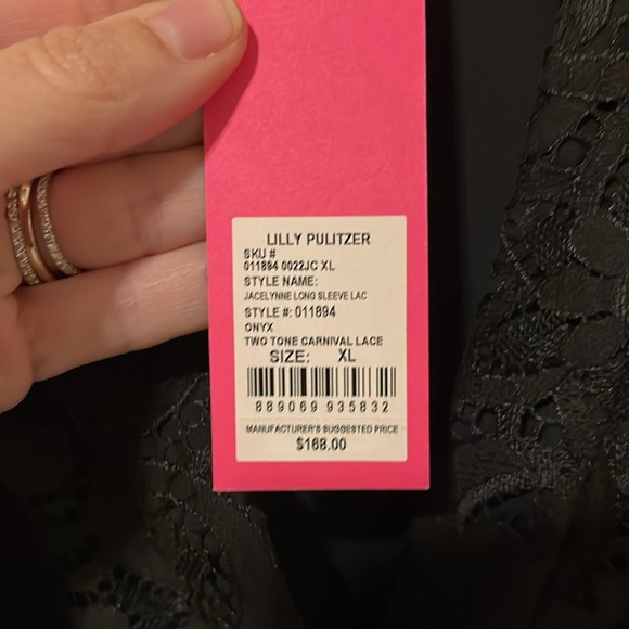 NWT Lilly Pulitzer Jacelynn Lace Top - Picture 13 of 13